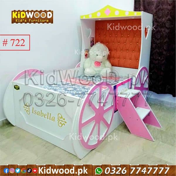 Kid's Car Beds (Different Design Different Prices) 9