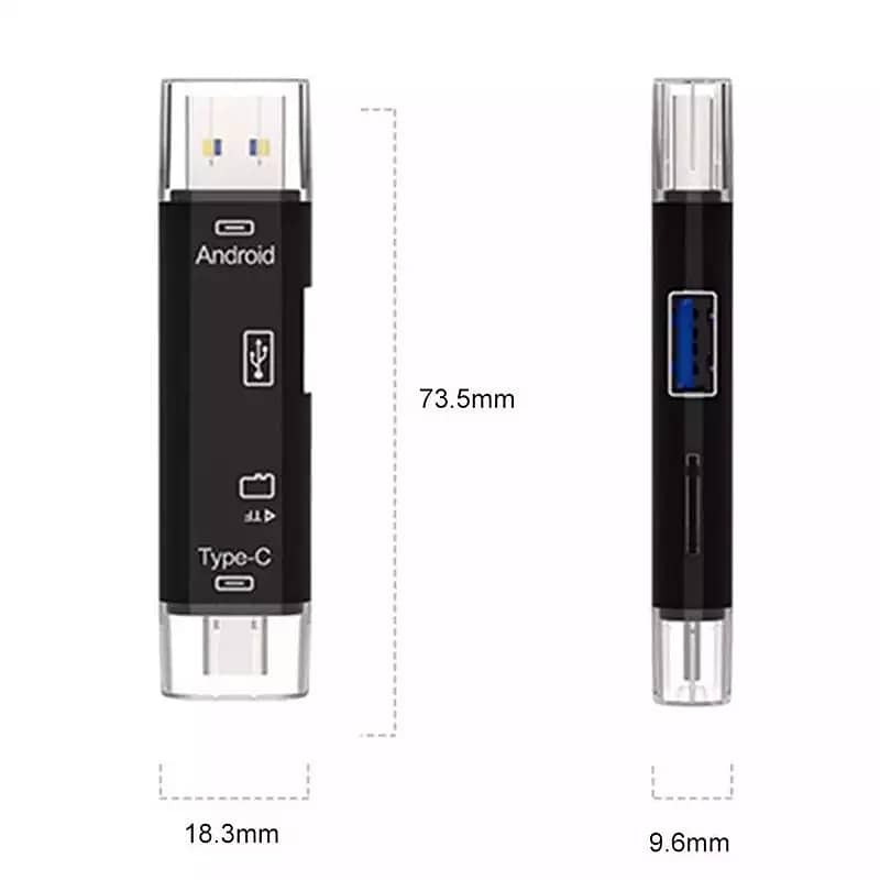 Multi High Speed TF Memory Card Reader for PC Computer Mobile 1