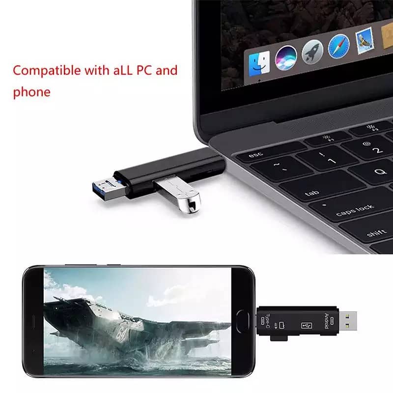 Multi High Speed TF Memory Card Reader for PC Computer Mobile 2