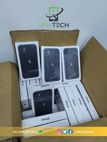 iphone 11 64GB non PTA JV sim Box Pack 0