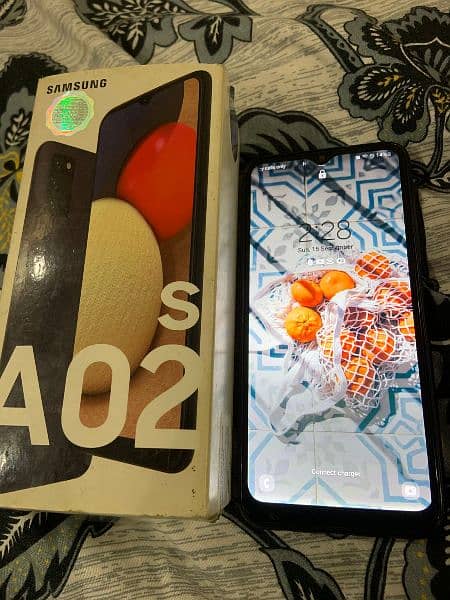 Samsung Galaxy a02s 4 64 with box 1