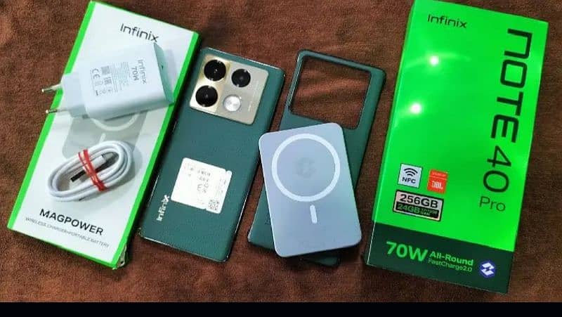 Infinix not 40 pro lush condition 1