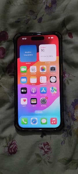 iphone 15 Pro 256gb Blue Titanium Non PTA 0