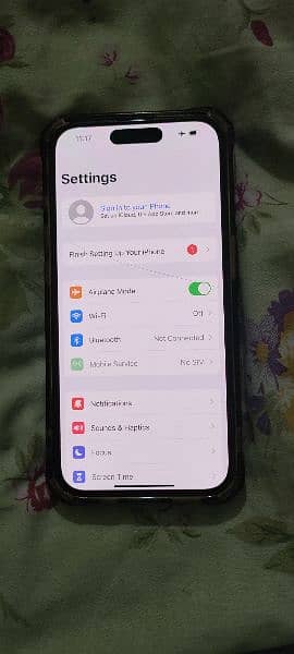 iphone 15 Pro 256gb Blue Titanium Non PTA 10