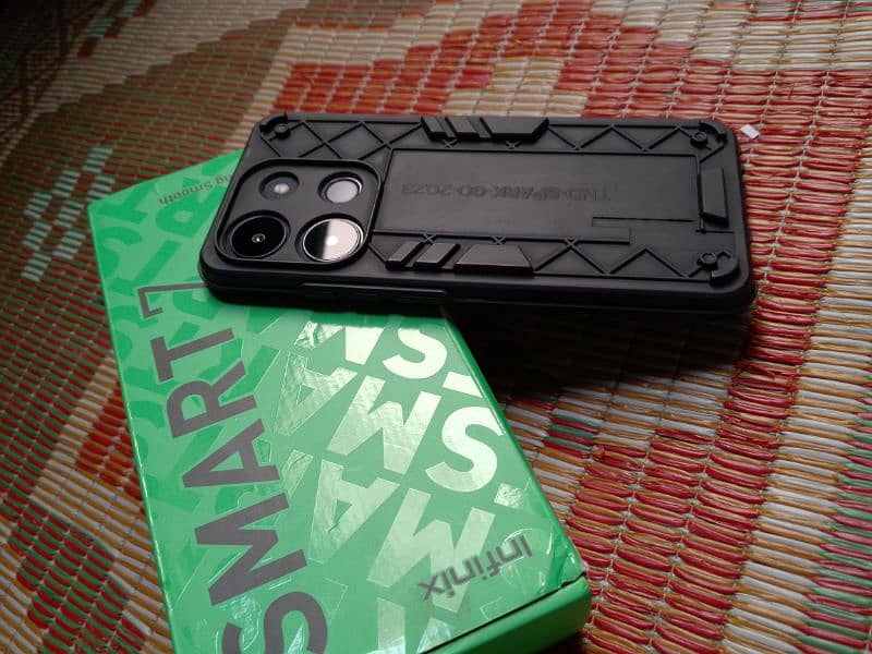 (Infinix smart 7) 4+3 7 GB 64 RAM new condition no open no repair . 6