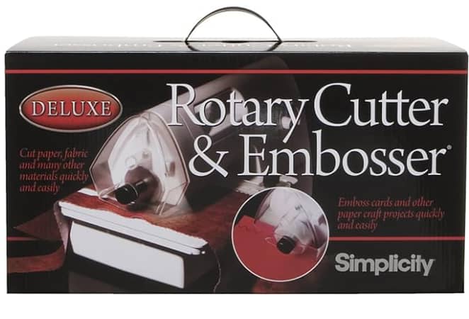 Simplicity Deluxe Rotary Cutting/Embossing Machine For Sale 1