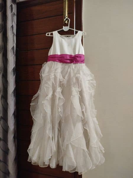 white frill l frock 2