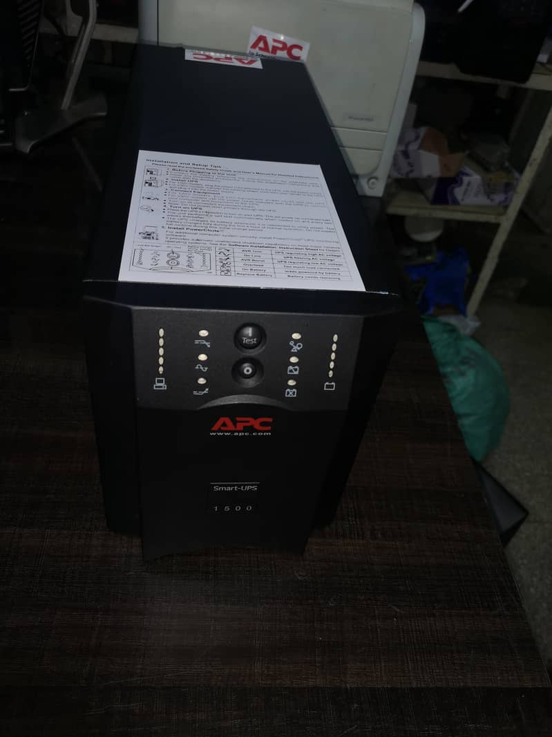 APC smart ups 3000va for sencitive devices protection and backup 5