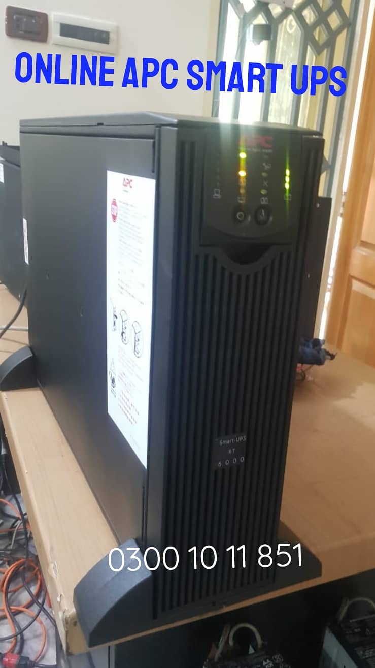 APC smart ups 1500va pure sine wave ups long backup modeL all models 4