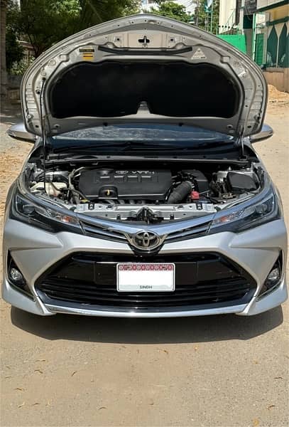 Toyota Corolla Altis Grande X Black interior 2022 2