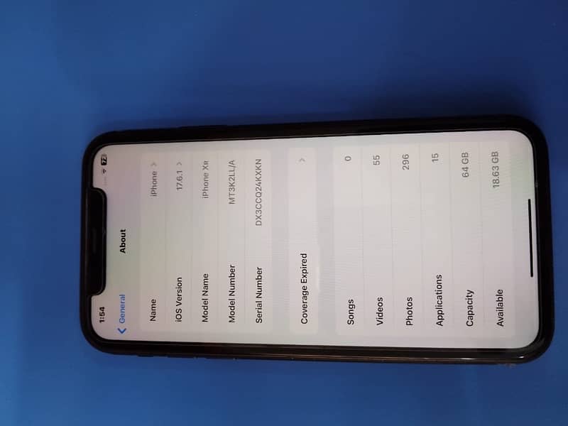 iPhone XR water pack original phone 64gb 4