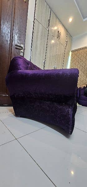 5 Seater Full Sofa Set 3x1x1 with 10 Cushion Free 3