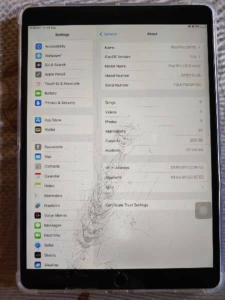 Ipad pro 10.5 2017 256 GB 2