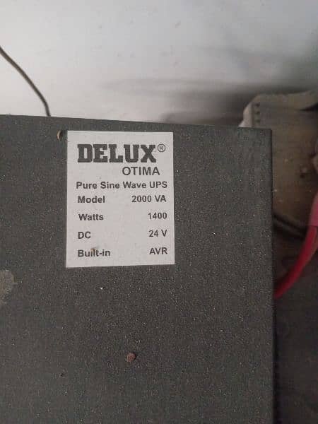 1400 watt Deluxe pure sine wave UPS for sale 1