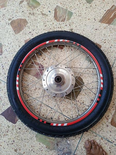 Gs Suzuki Bike Tyres Pair 2