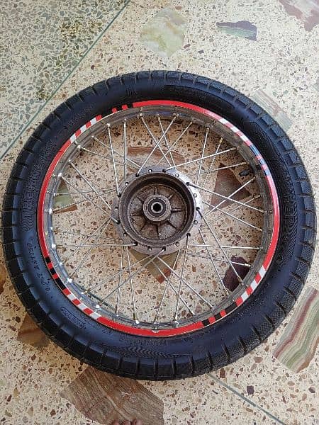 Gs Suzuki Bike Tyres Pair 6