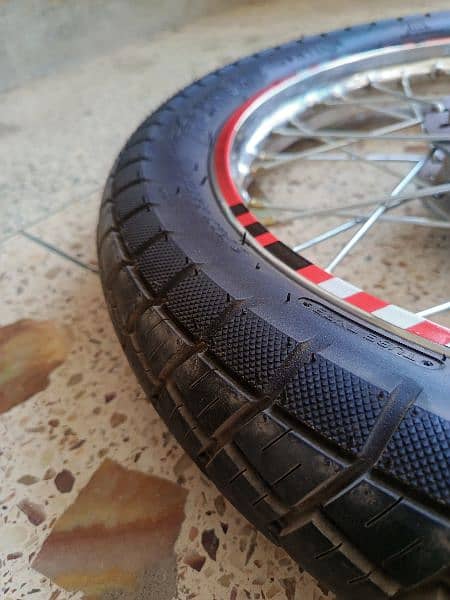 Gs Suzuki Bike Tyres Pair 7