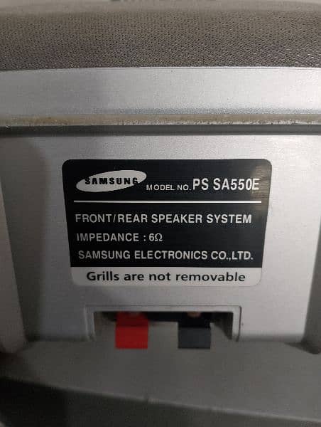 Samsung home theater 4