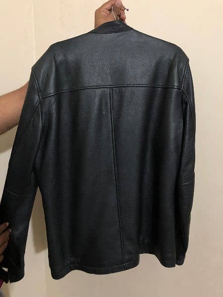 High quality leather jacket 1