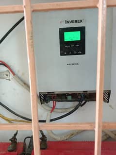 3kva inverex soler inverter + 4 soler plates 320w