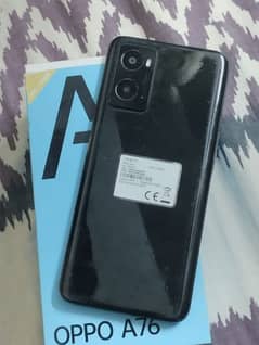 oppoa76 new condition 10by10 6/128 storage