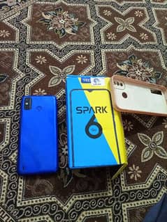 Tecno spark 6go 4/64 official pta approved with box