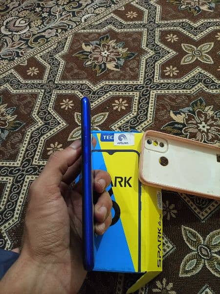 Tecno spark 6go 4/64 official pta approved with box 3