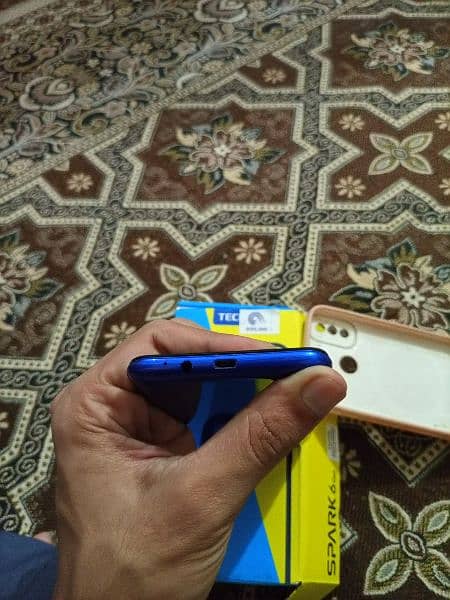 Tecno spark 6go 4/64 official pta approved with box 5