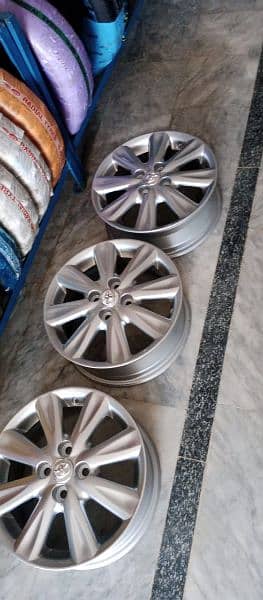 Aqua 15 inch 5.5J Original Japanese Rims 2