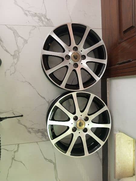 Aqua 15 inch 5.5J Original Japanese Rims 5