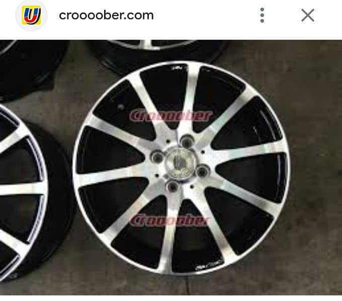 Aqua 15 inch 5.5J Original Japanese Rims 7