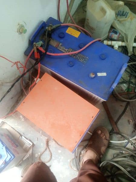 Simtek MPPT  100Amp with locally UPS and Daewoo battery 185 Ampere 6