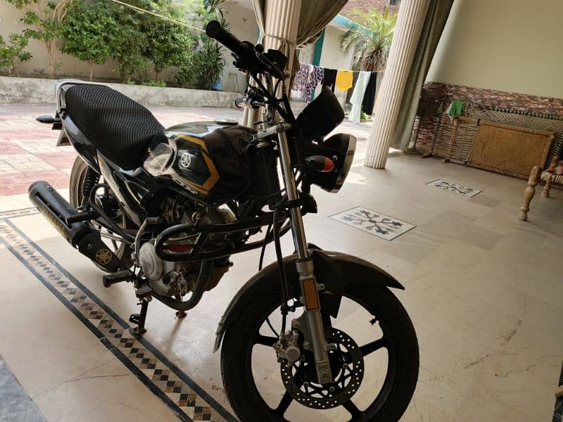 yamaha ybz 125-dx applied for full clean 1