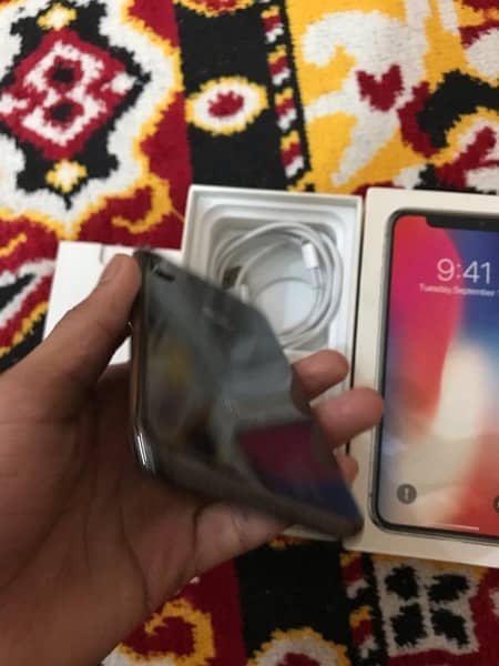 iphone x pta approved 64 Gb with box 2