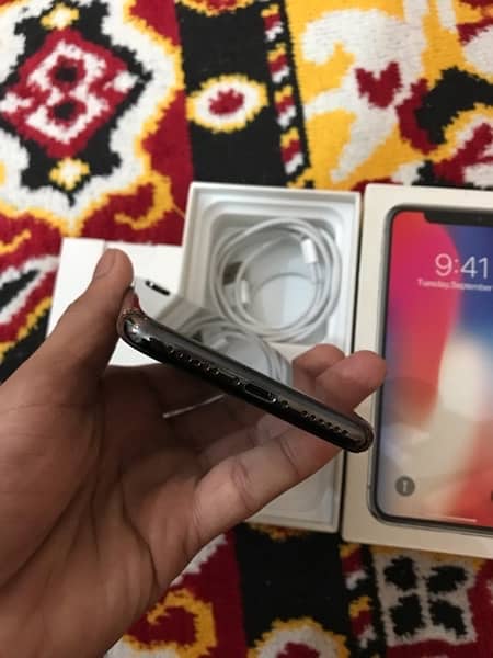 iphone x pta approved 64 Gb with box 3