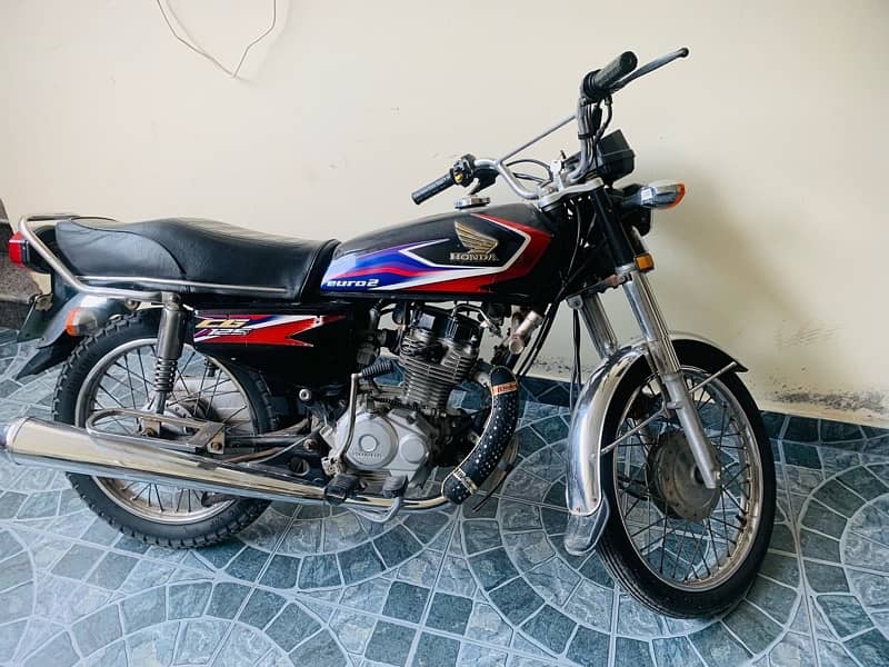 Honda CG125 , dublicate letter 1