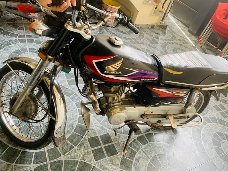 Honda CG125 , dublicate letter 3