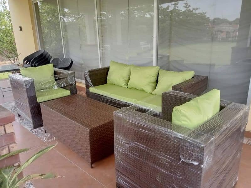 outdoor garden Rattan furniture Rattan sofa seat 3