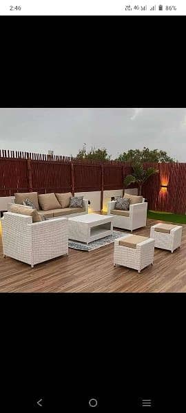 outdoor garden Rattan furniture Rattan sofa seat 13