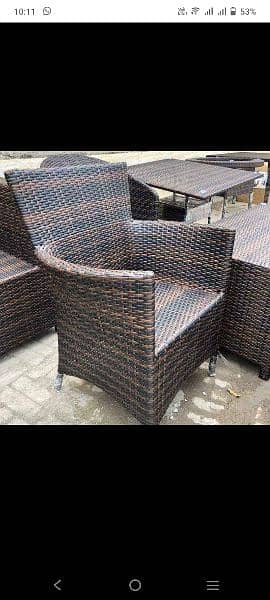 outdoor garden Rattan furniture Rattan sofa seat 19