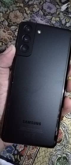 Samsung S21+ 16gb 256gb front glass crack only  No shed No Dot No line