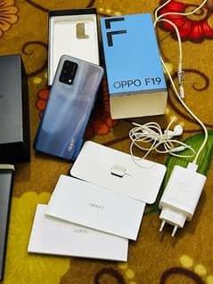 Oppo F19 with complete box