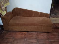 Brown colour sofa