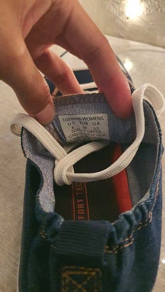 Levi's Ladies' Denim/ Canvas Slip On Sneakers 1