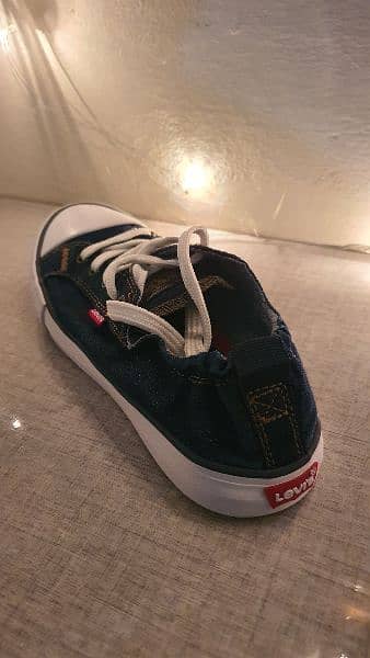 Levi's Ladies' Denim/ Canvas Slip On Sneakers 2