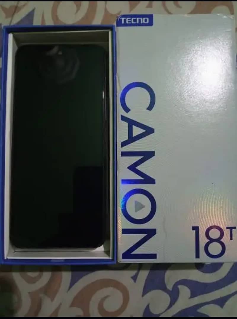 Tecno camon 18t 4+2 ram 128gm rom 0