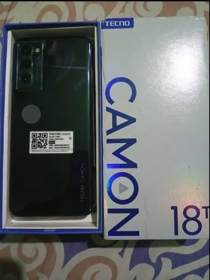 Tecno camon 18t 4+2 ram 128gm rom 1