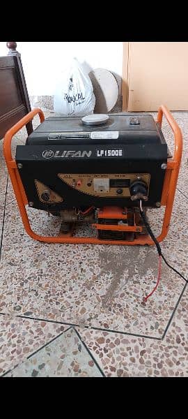 LIFAN 1.2 KVA GENERATOR JUST LIKE BRAND NEW