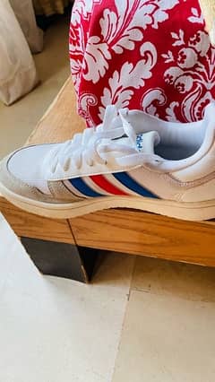 adidas hoops 2.0 'white blue red