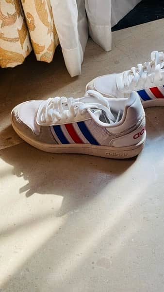 adidas hoops 2.0 'white blue red 3